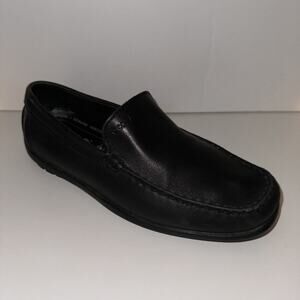 Men's 6-6.5 40 Ecco Classic Moc Black Driving Moccasins Shoes 590 0264659 40 91